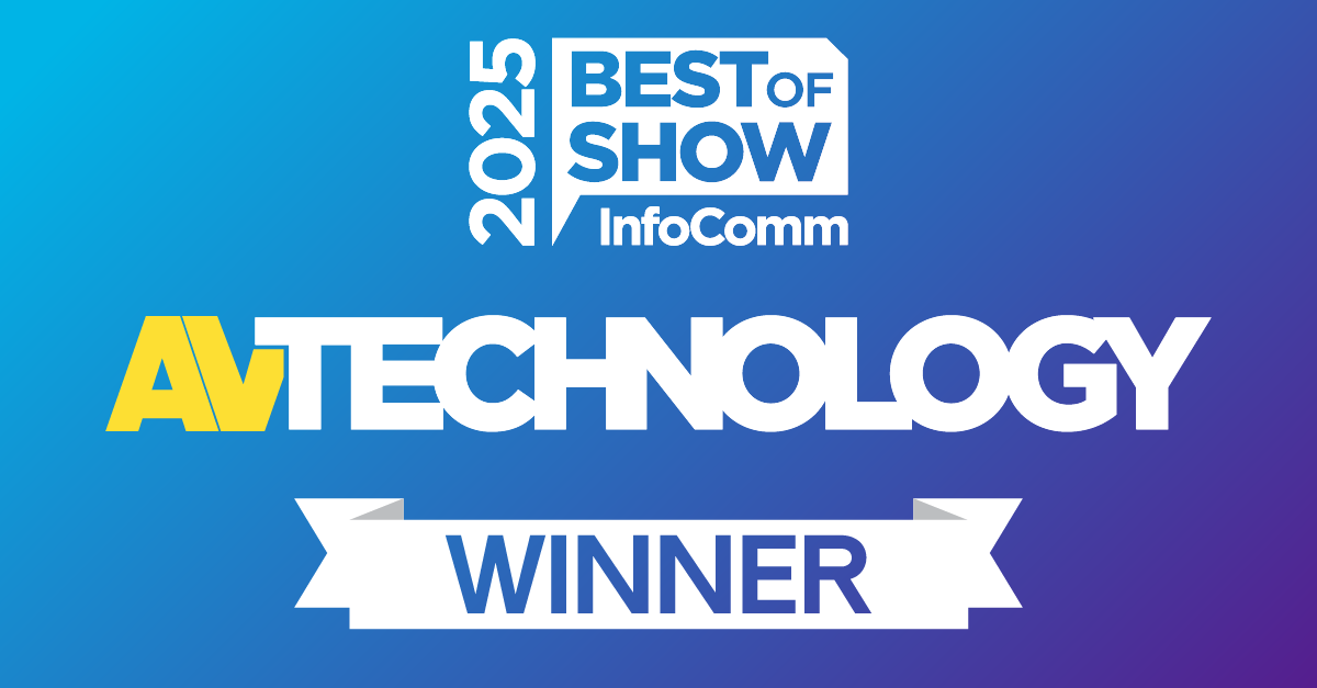 InfoComm 2025 - Best of Show, AV Technology InfoComm Best of Show 2025 award - Bettear